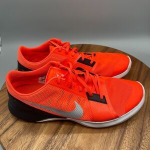 Nike FS Lite Trainer 3 Shoes Mens Size 12.5 Orange Running Sneakers 807113-800